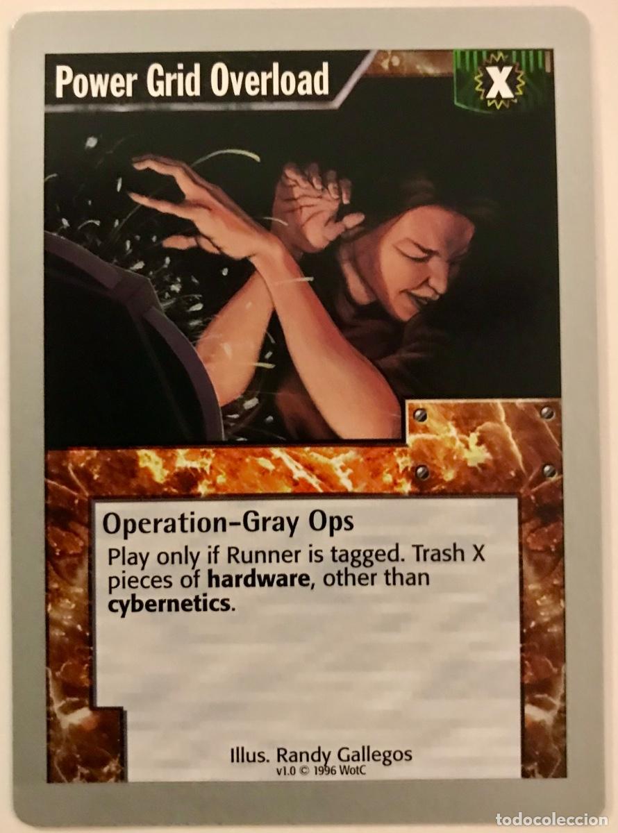 Trading cards: Netrunner - Limited - Power Grid Overload - Foto 1