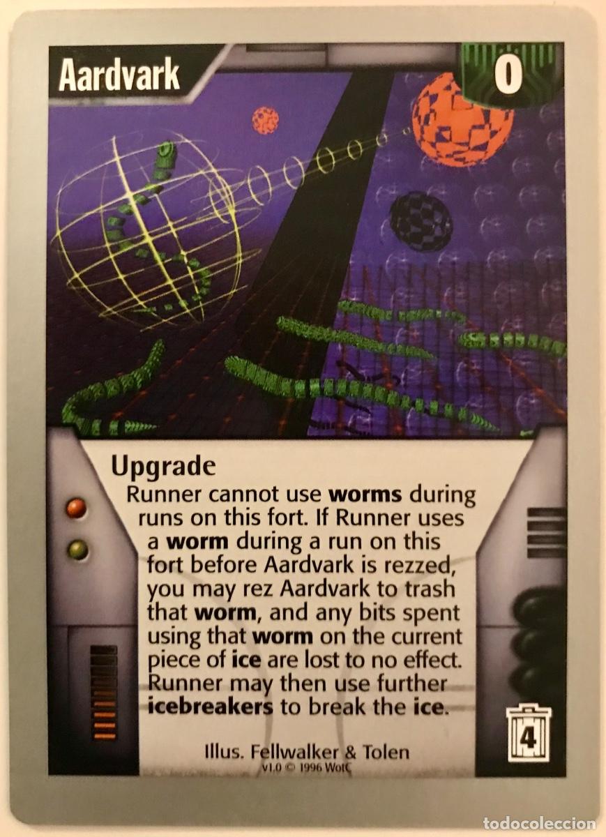 Trading cards: Netrunner - Limited - Aardvark - Foto 1