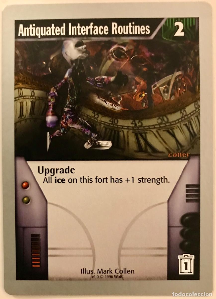Trading cards: Netrunner - Limited - Antiquated Interface Routines - Foto 1