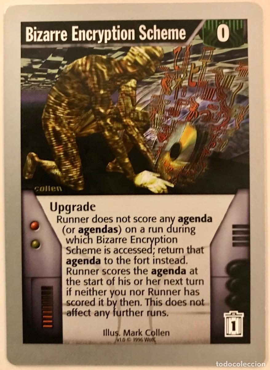 Trading cards: Netrunner - Limited - Bizarre Encryption Scheme - Foto 1