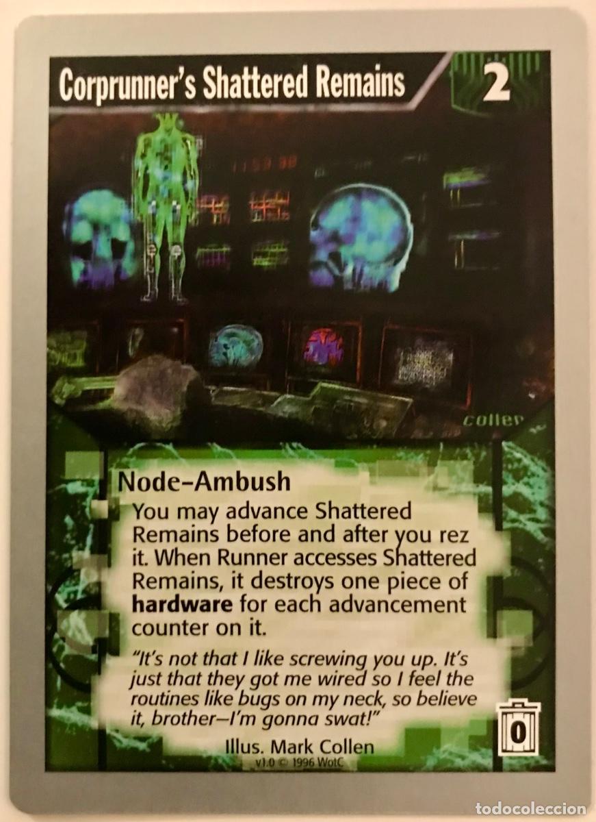 Trading cards: Netrunner - Limited - Corprunners Shattered Remains - Foto 1