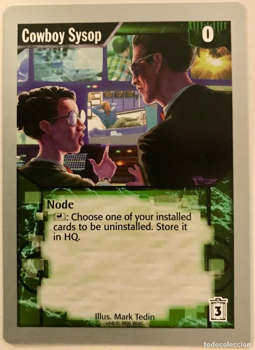 Trading cards: Netrunner - Limited - Cowboy Sysop - Foto 1