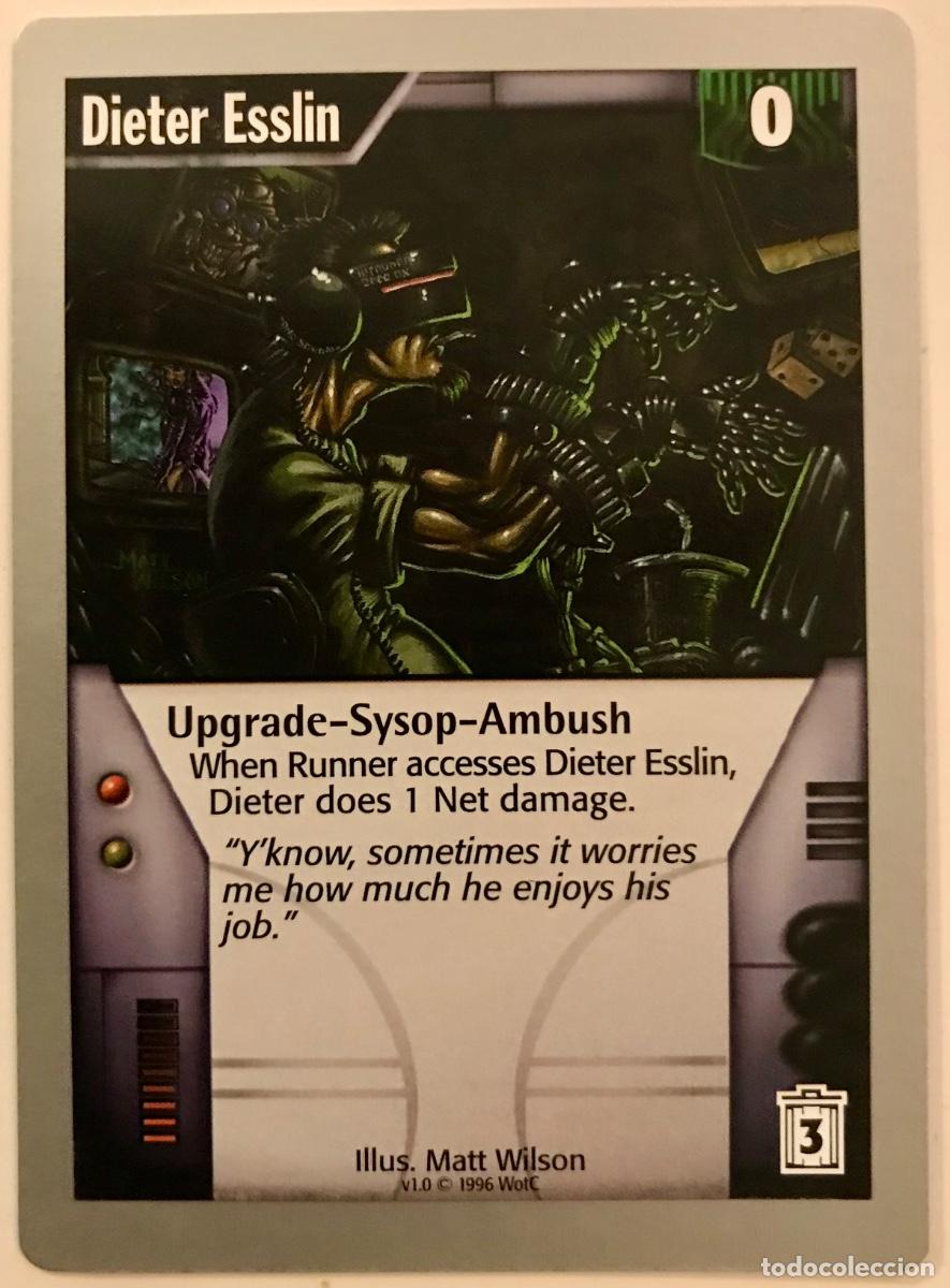 Trading cards: Netrunner - Limited - Dieter Esslin - Foto 1