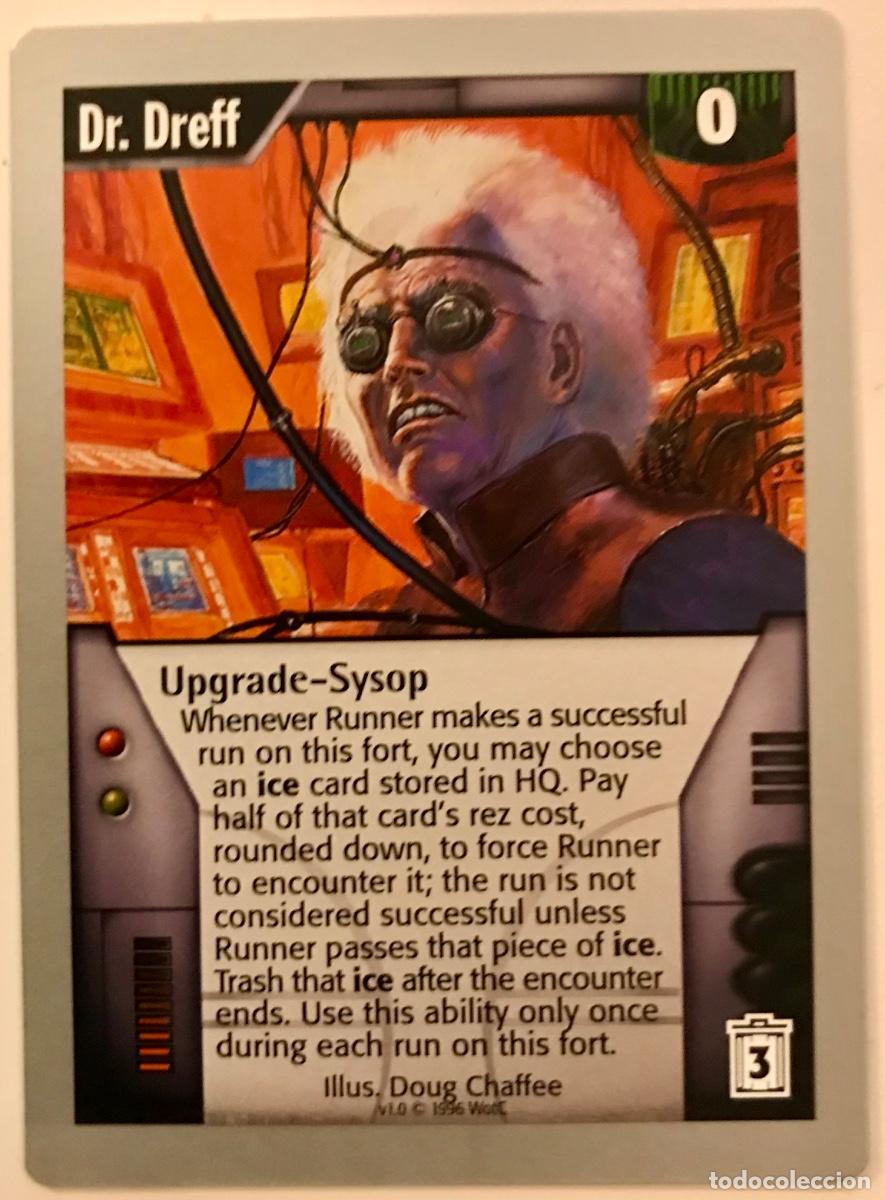 Trading cards: Netrunner - Limited - Dr. Dreff - Foto 1