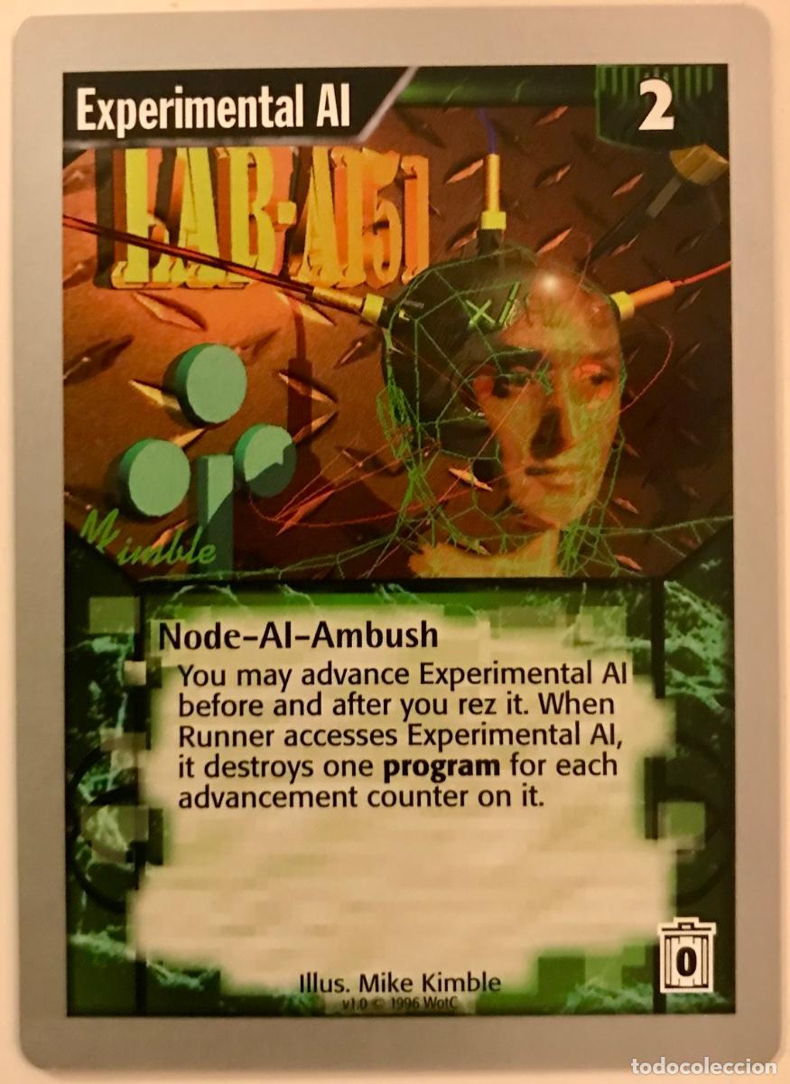 Trading cards: Netrunner - Limited - Experimental AI - Foto 1