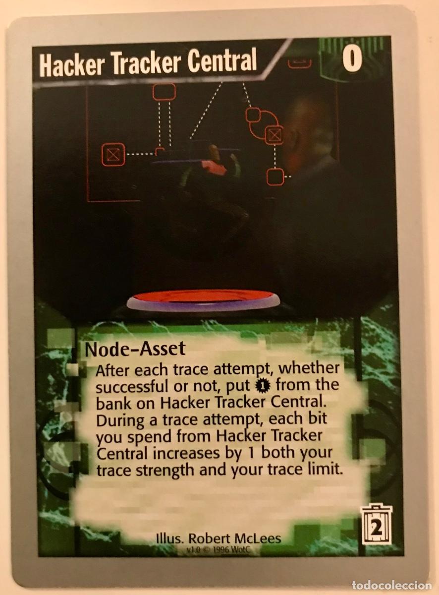 Trading cards: Netrunner - Limited - Hacker Tracker Central - Foto 1