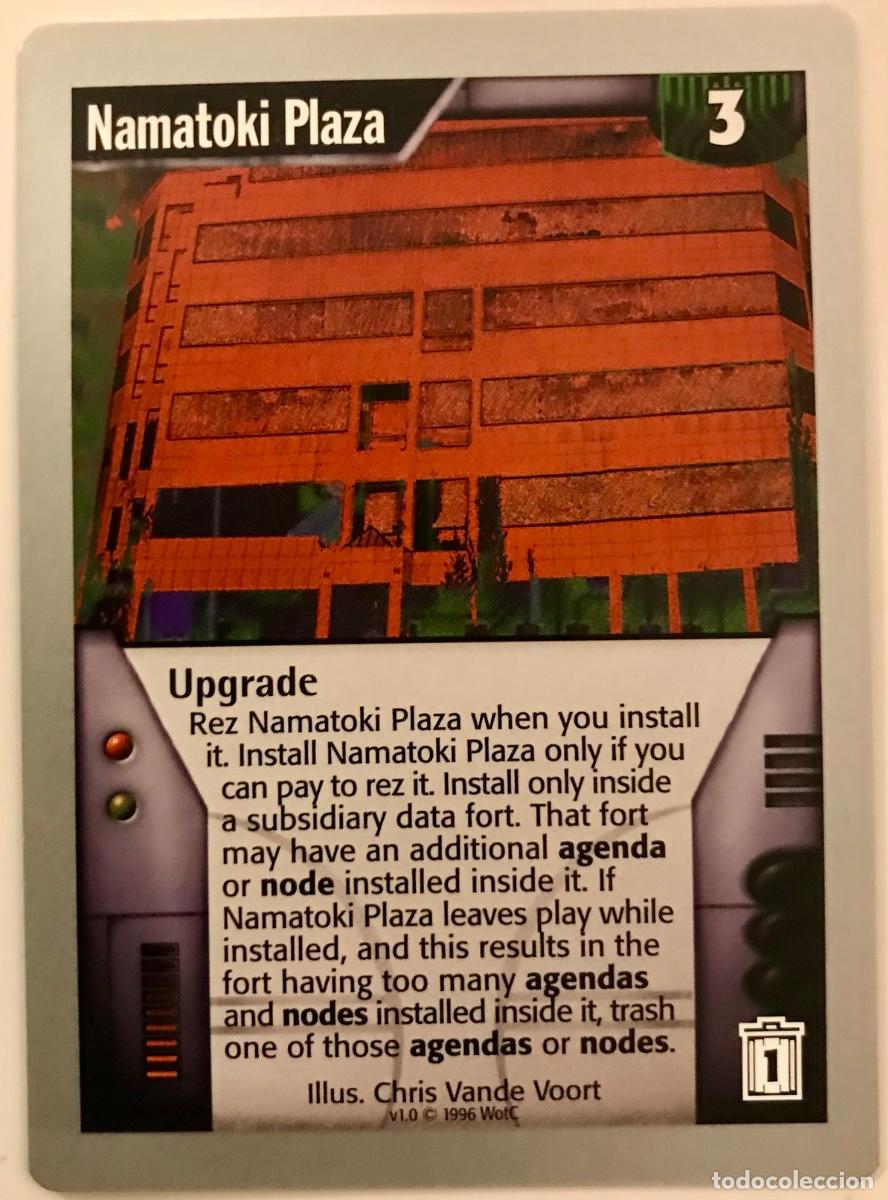 Trading cards: Netrunner - Limited - Namatoki Plaza - Foto 1
