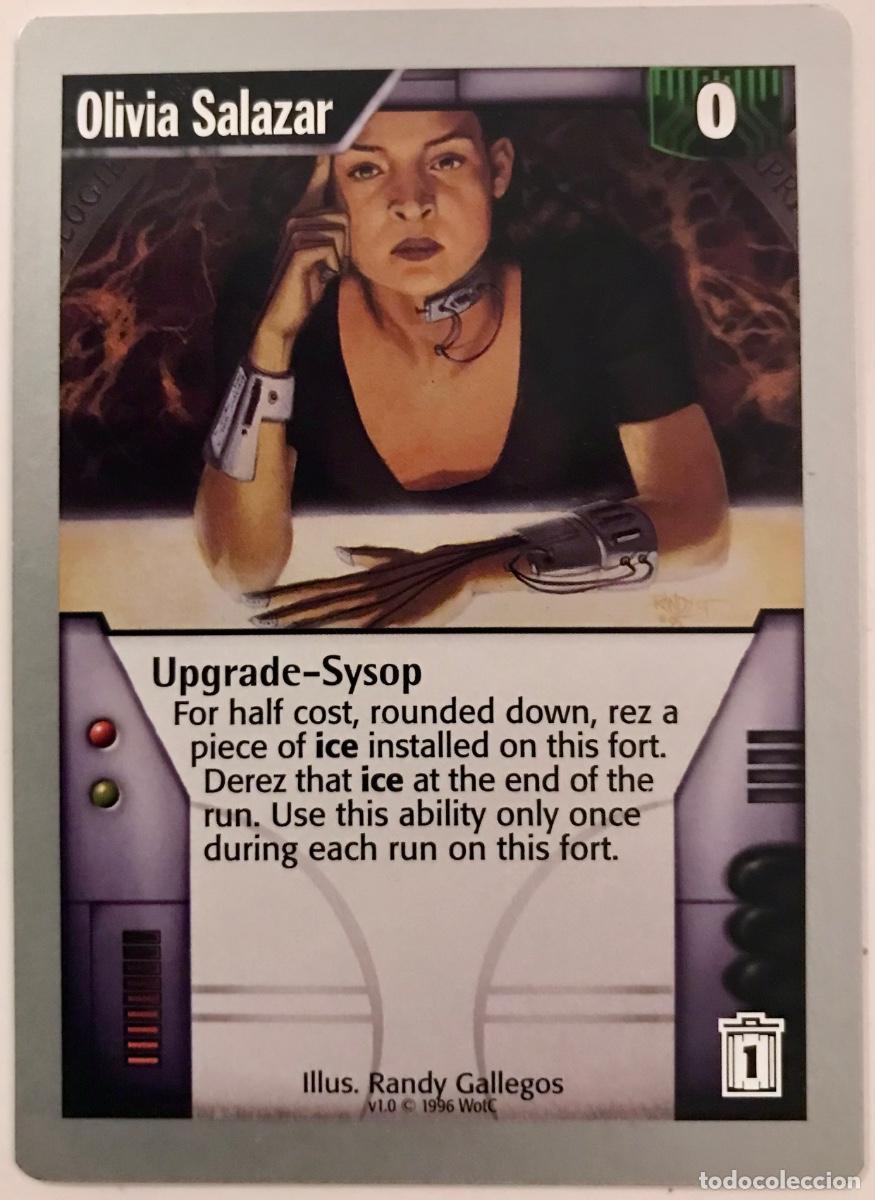 Trading cards: Netrunner - Limited - Olivia Salazar - Foto 1