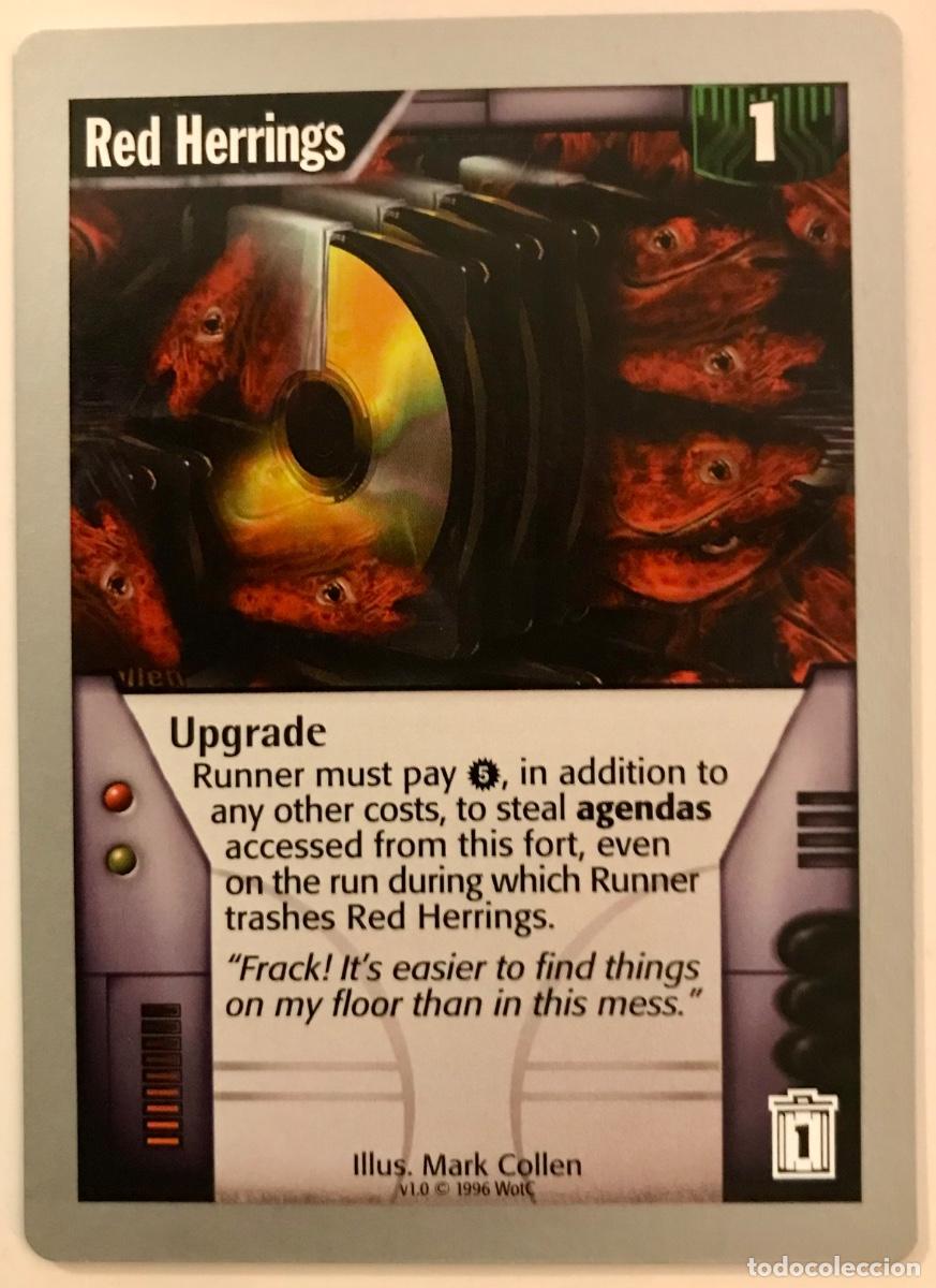 Trading cards: Netrunner - Limited - Red Herrings - Foto 1