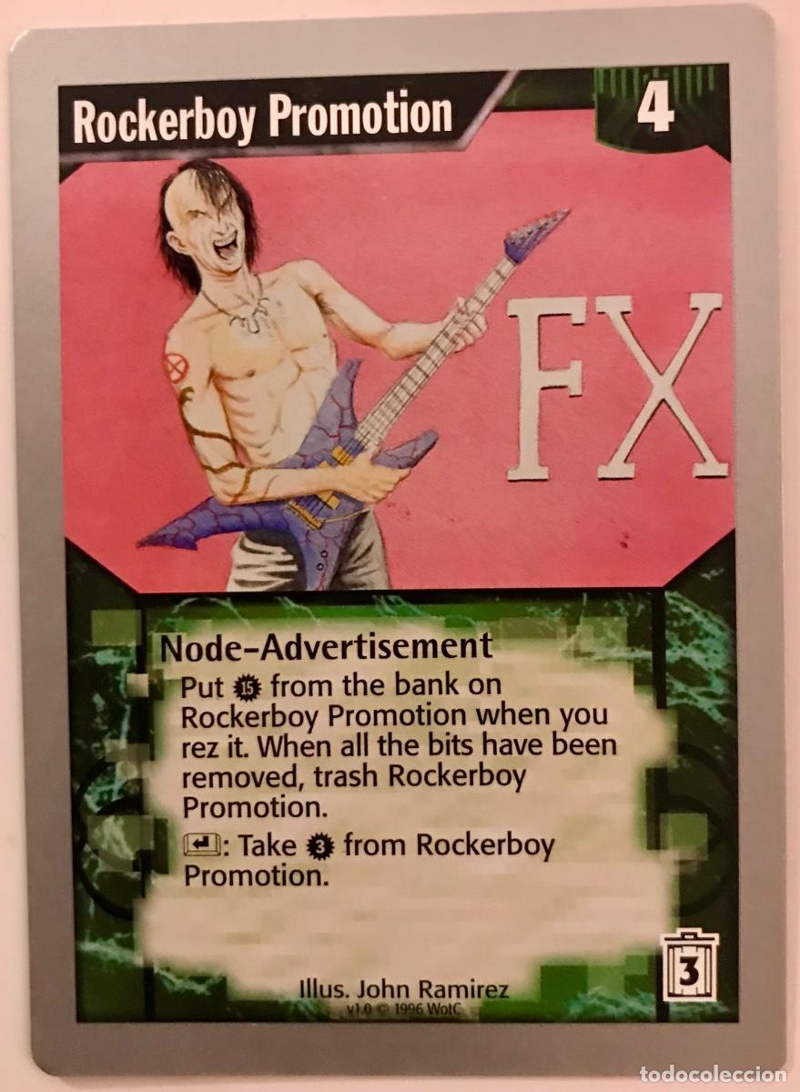 Trading cards: Netrunner - Limited - Rockerboy Promotion - Foto 1