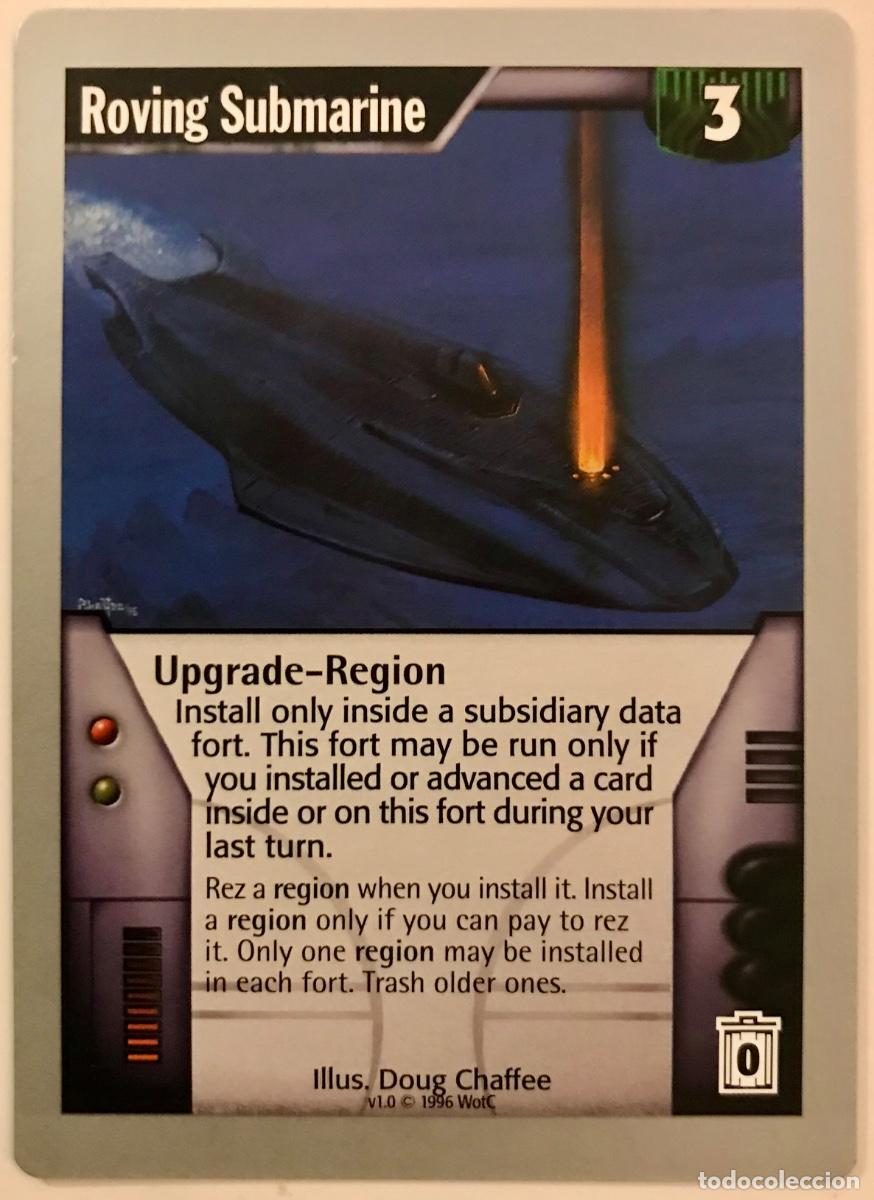 Trading cards: Netrunner - Limited - Roving Submarine - Foto 1