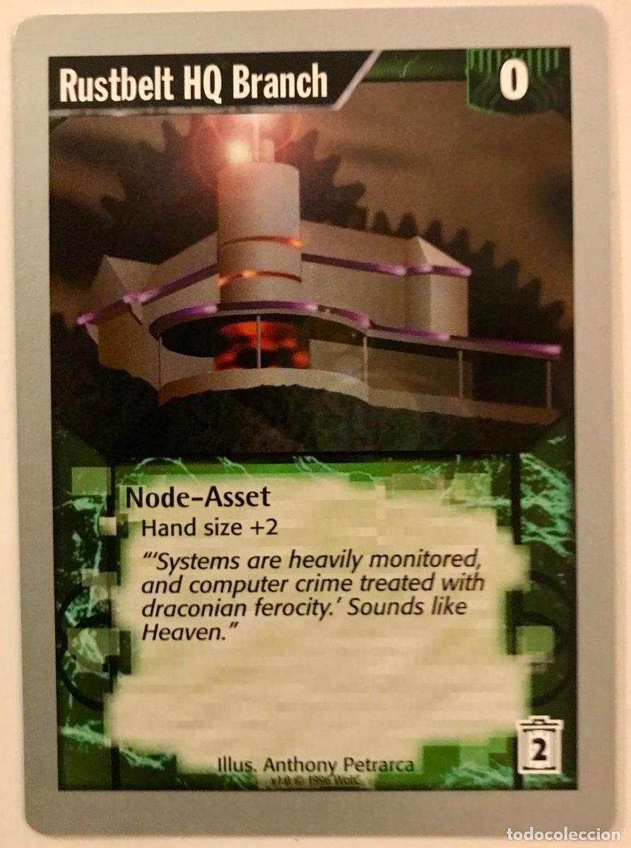 Trading cards: Netrunner - Limited - Rustbelt HQ Branch - Foto 1