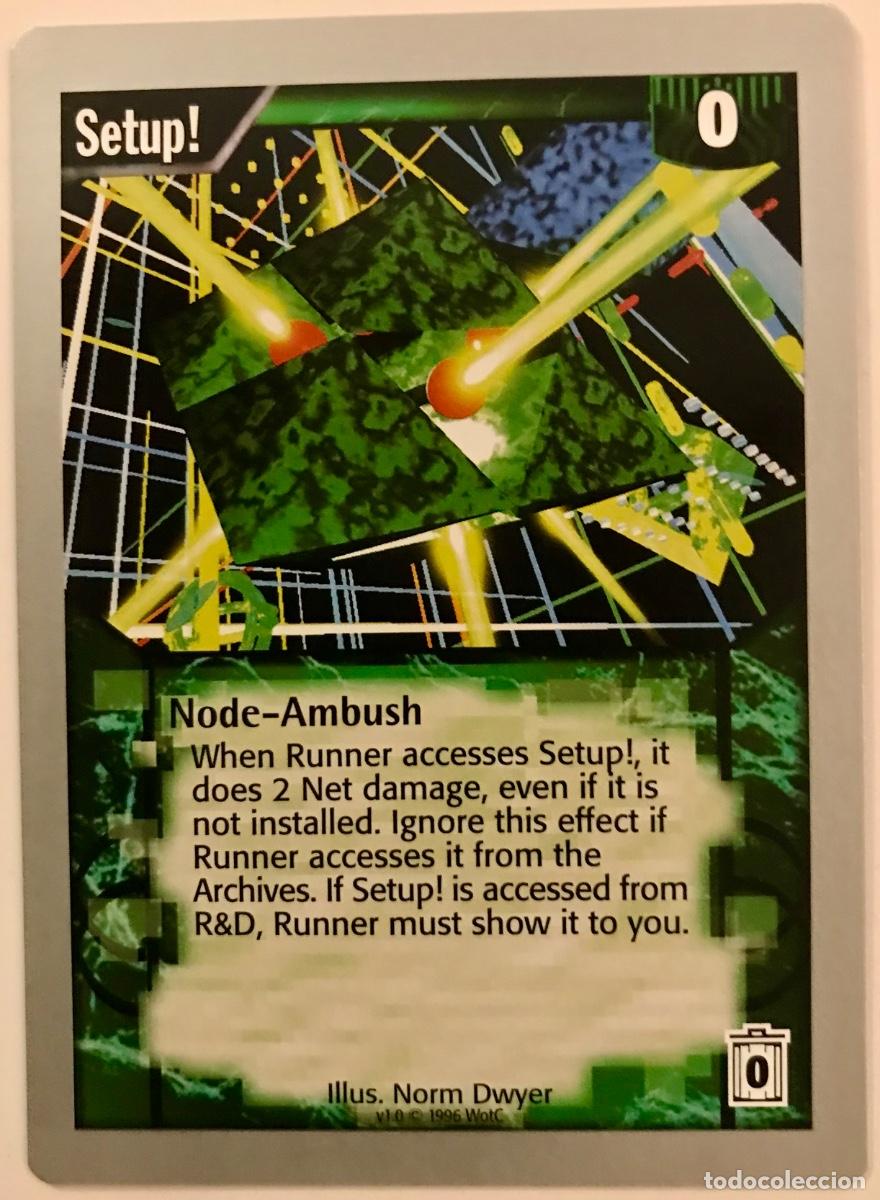Trading cards: Netrunner - Limited - Setup! - Foto 1