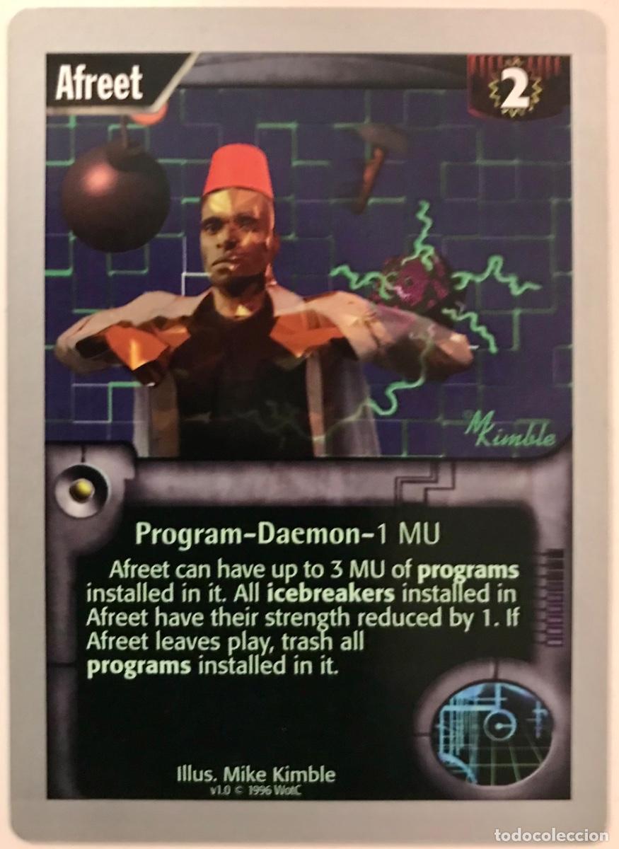 Trading cards: Netrunner - Limited - Afreet - Foto 1