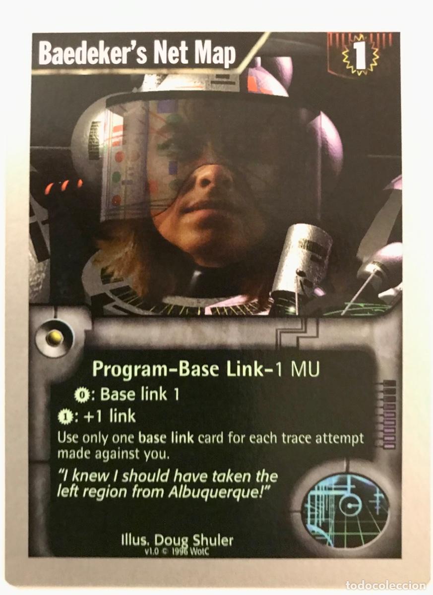Trading cards: Netrunner - Limited - Baedekers Net Map - Foto 1