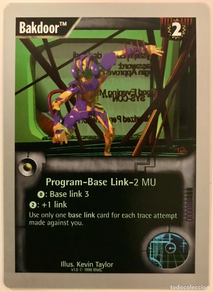 Trading cards: Netrunner - Limited - Bakdoor [TM] - Foto 1