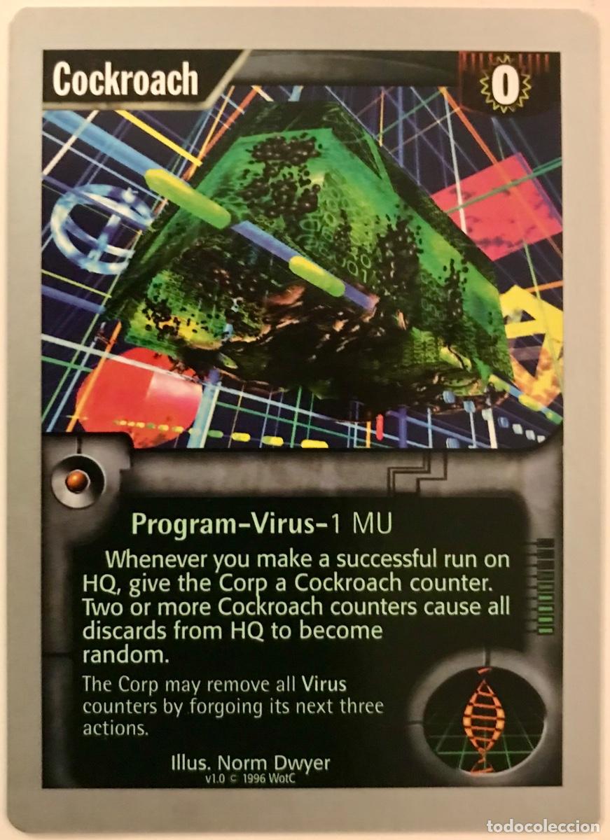 Trading cards: Netrunner - Limited - Cockroach - Foto 1