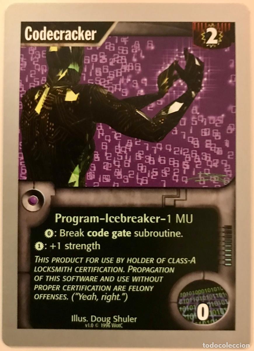Trading cards: Netrunner - Limited - Codecracker - Foto 1