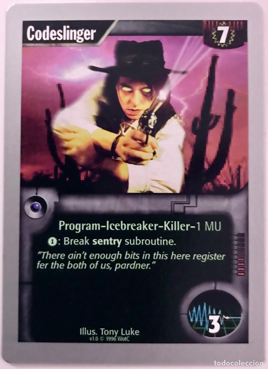 Trading cards: Netrunner - Limited - Codeslinger - Foto 1