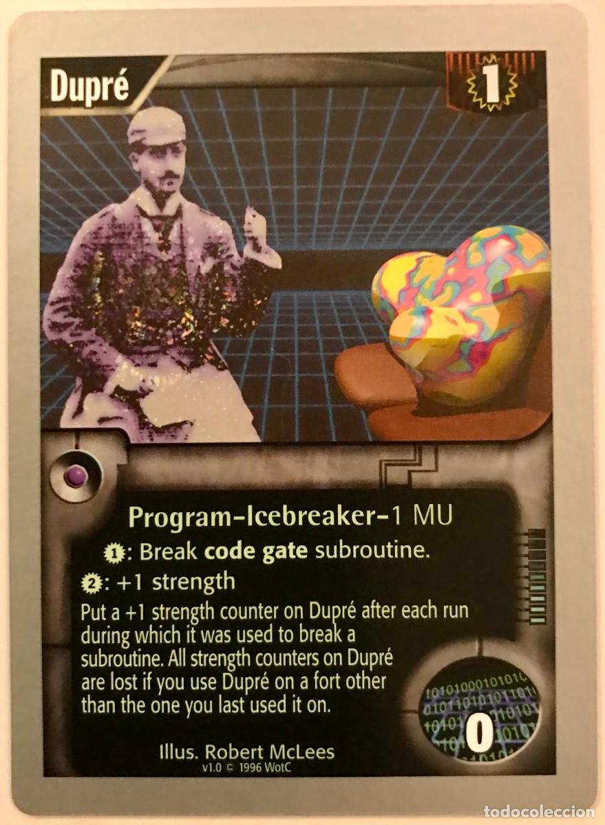 Trading cards: Netrunner - Limited - Dupre - Foto 1