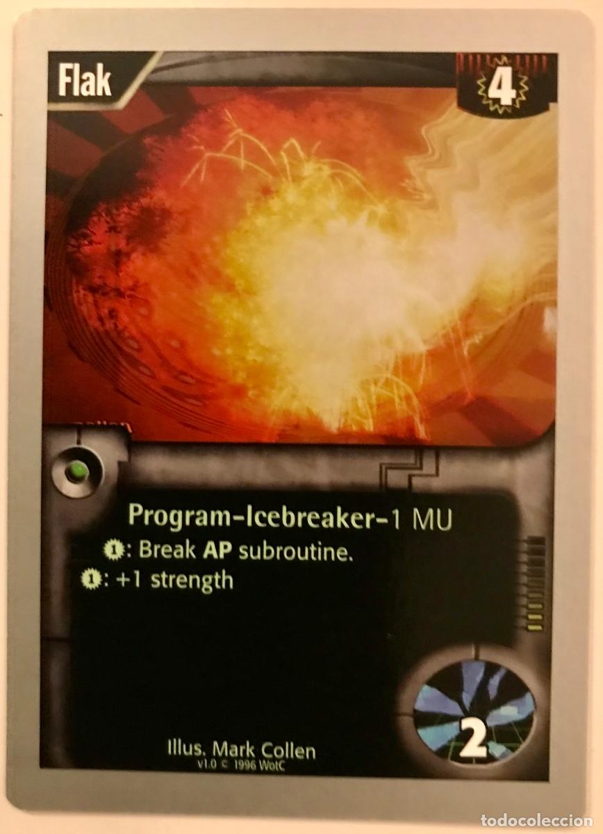 Trading cards: Netrunner - Limited - Flak - Foto 1
