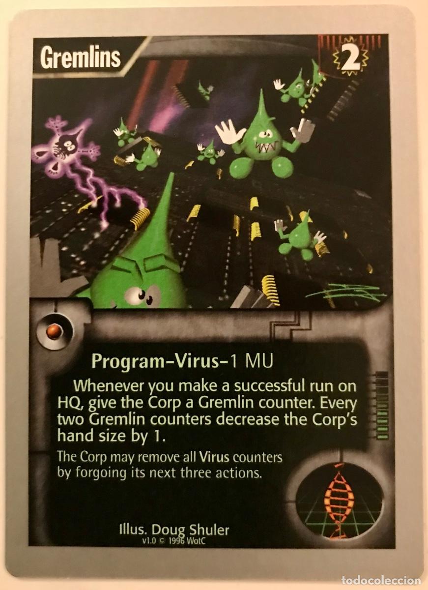 Trading cards: Netrunner - Limited - Gremlins - Foto 1