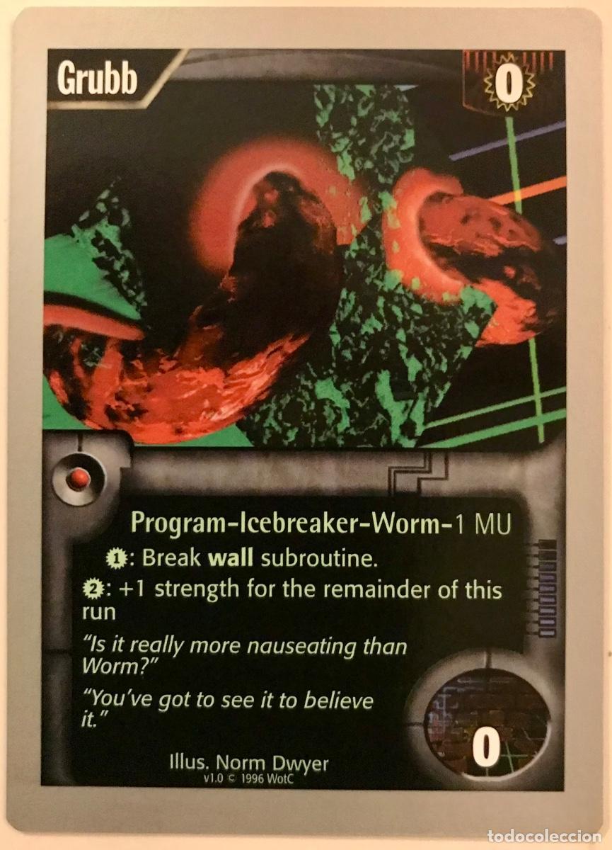 Trading cards: Netrunner - Limited - Grubb - Foto 1