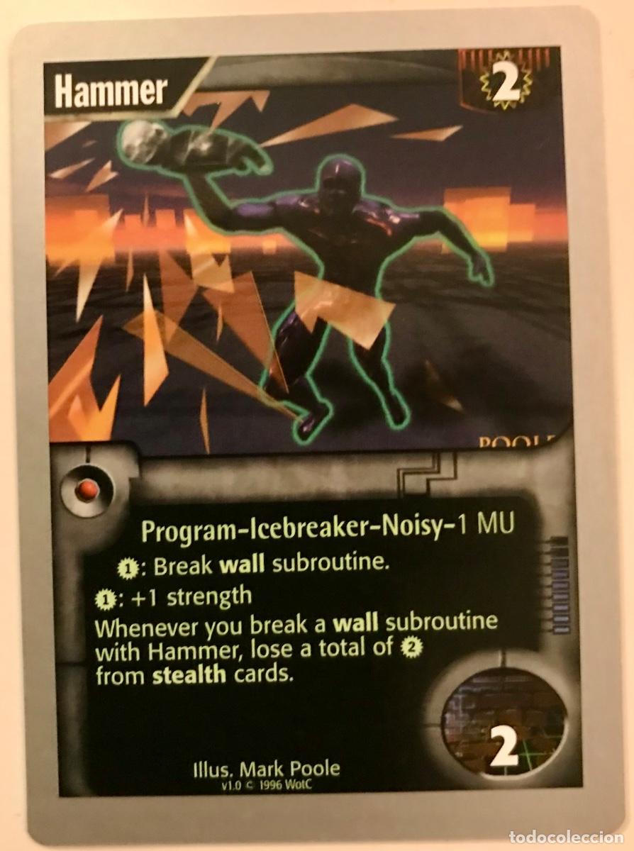 Trading cards: Netrunner - Limited - Hammer - Foto 1