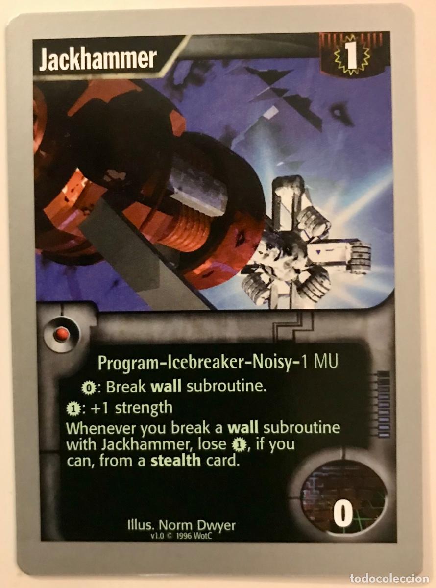 Trading cards: Netrunner - Limited - Jackhammer - Foto 1
