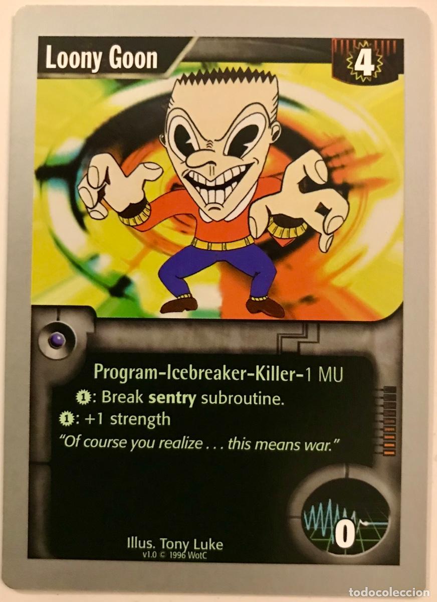 Trading cards: Netrunner - Limited - Loony Goon - Foto 1