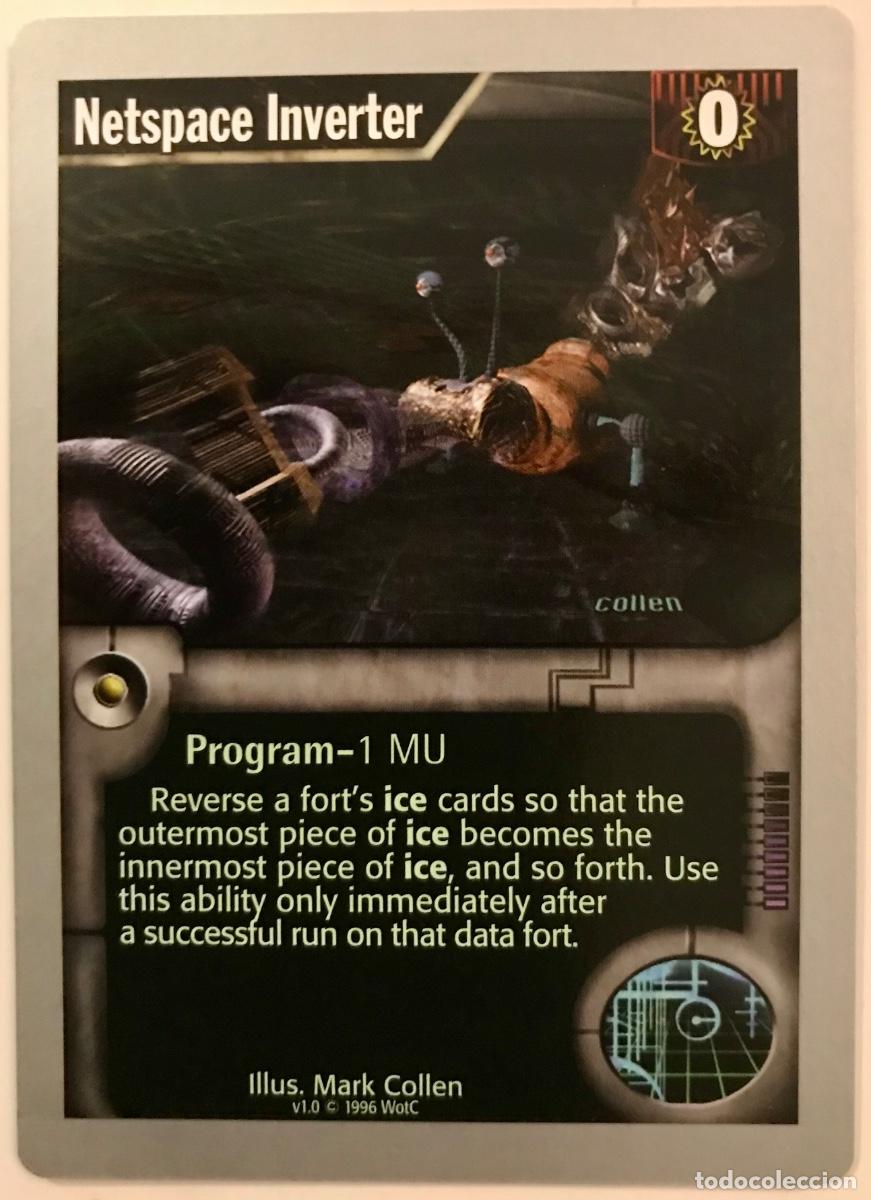 Trading cards: Netrunner - Limited - Netspace Inverter - Foto 1