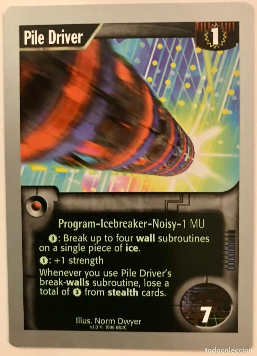 Trading cards: Netrunner - Limited - Pile Driver - Foto 1