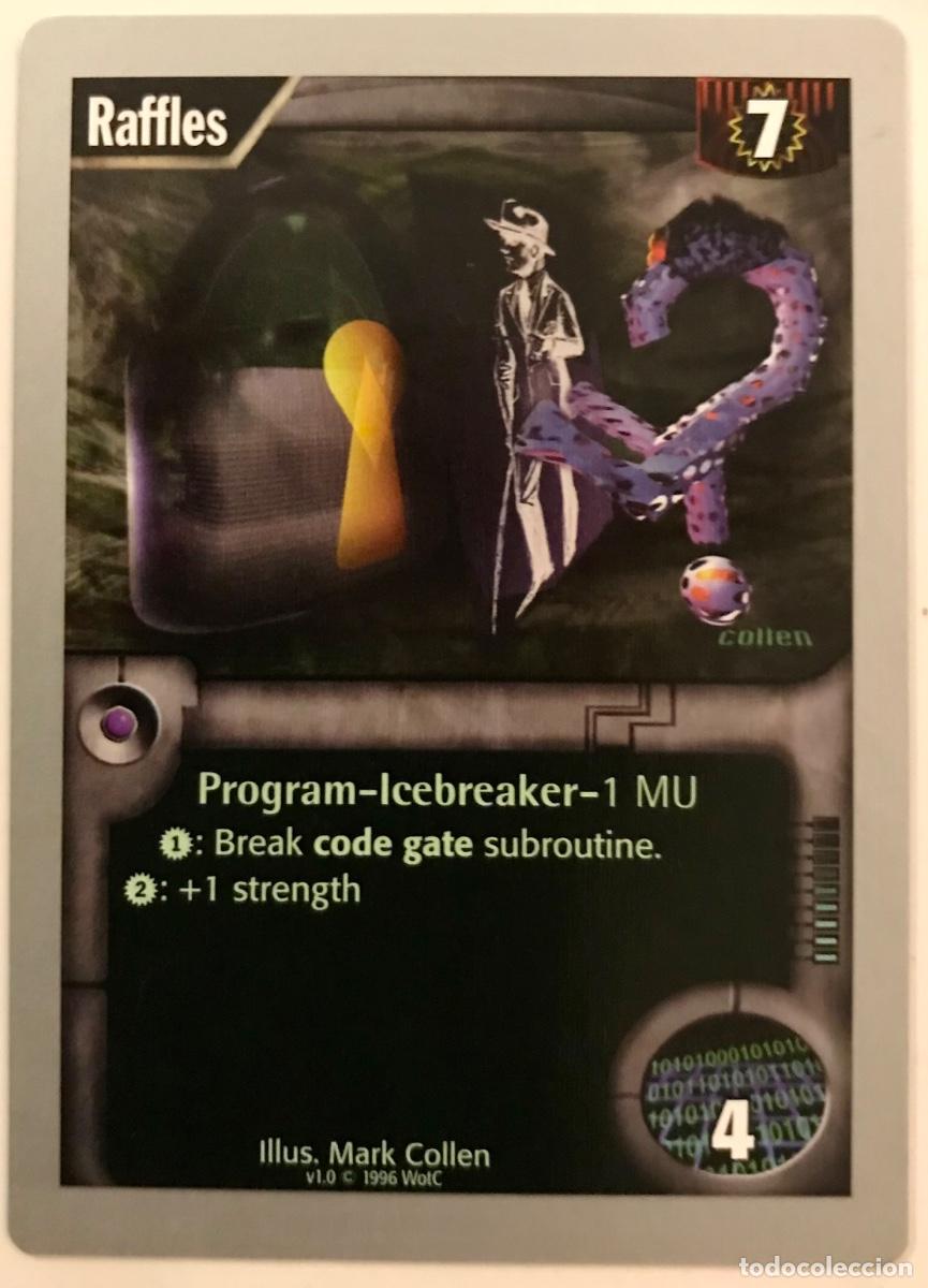Trading cards: Netrunner - Limited - Raffles - Foto 1