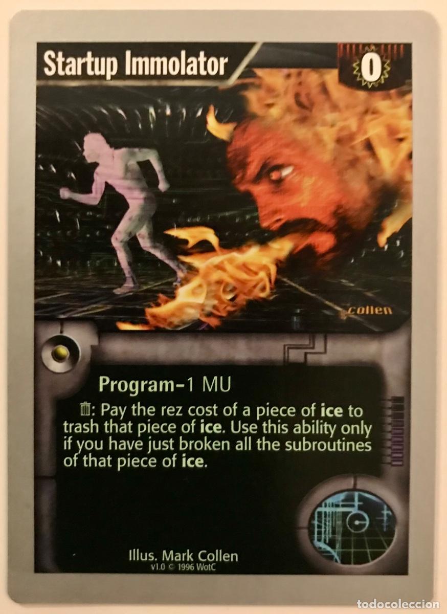 Trading cards: Netrunner - Limited - Startup Immolator - Foto 1