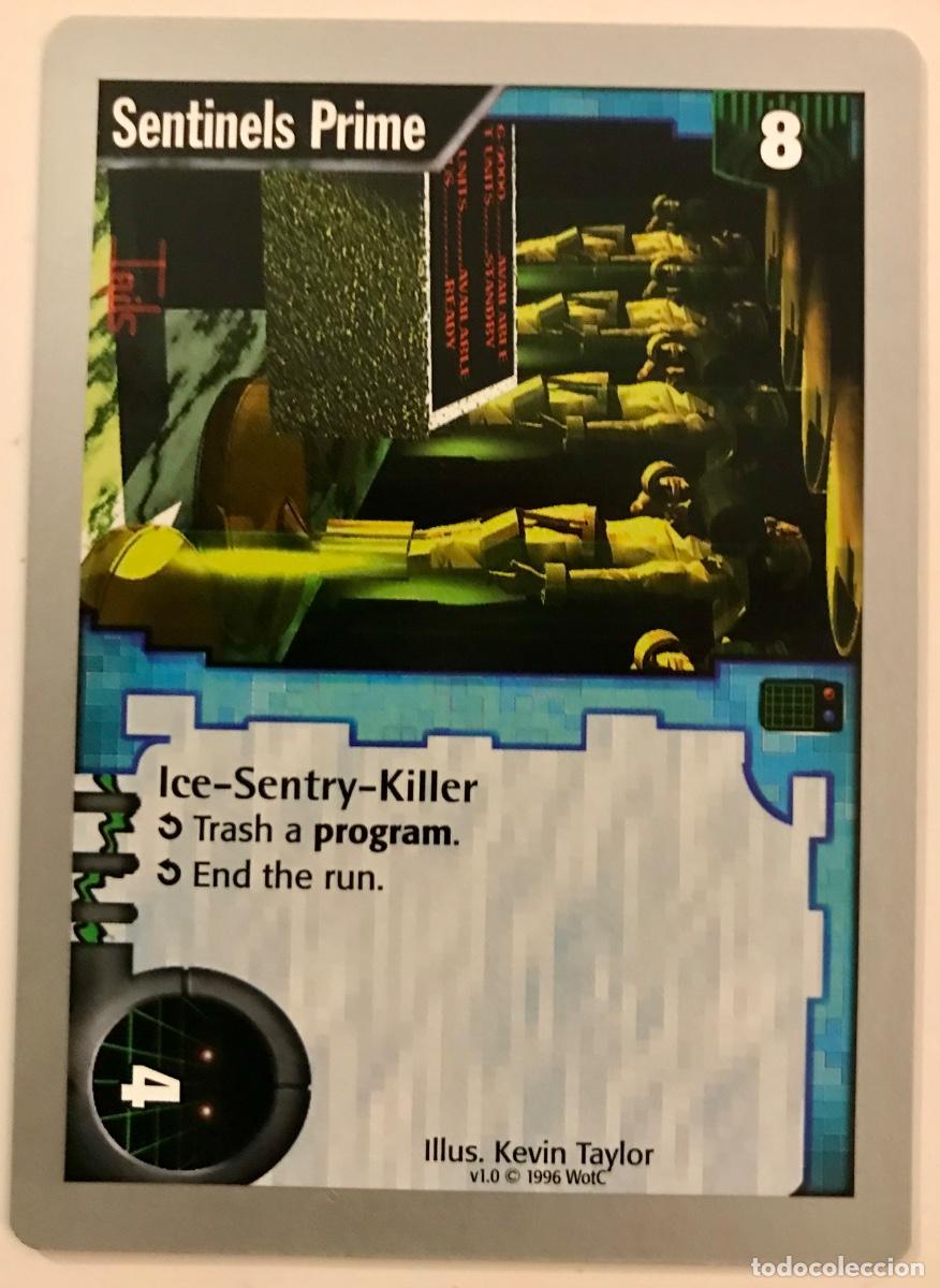Trading cards: Netrunner - Limited - Sentinels Prime - Foto 1