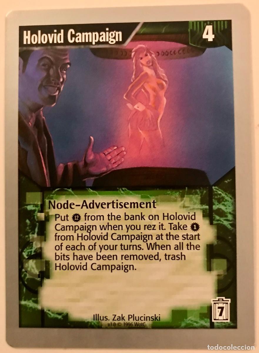 Trading cards: Netrunner - Limited - Holovid Campaign - Foto 1