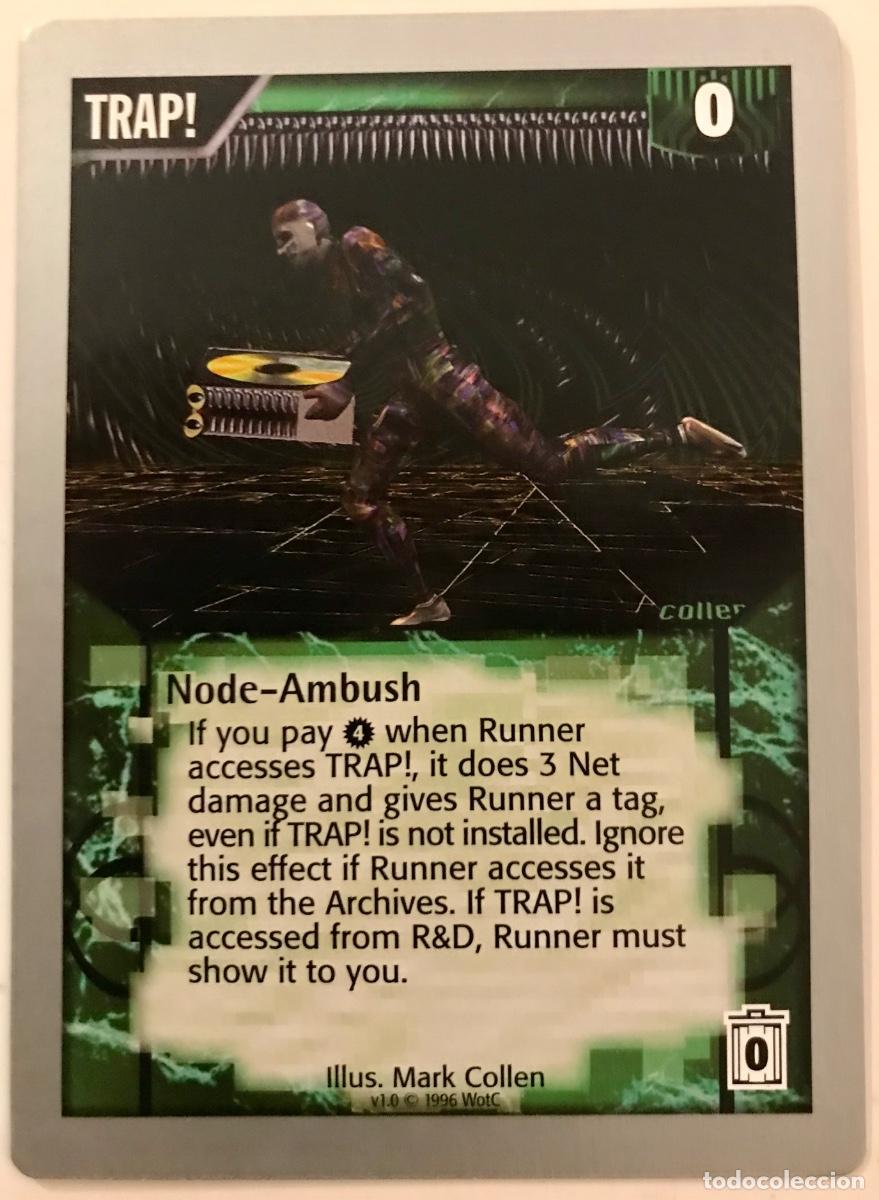 Trading cards: Netrunner - Limited - TRAP! - Foto 1