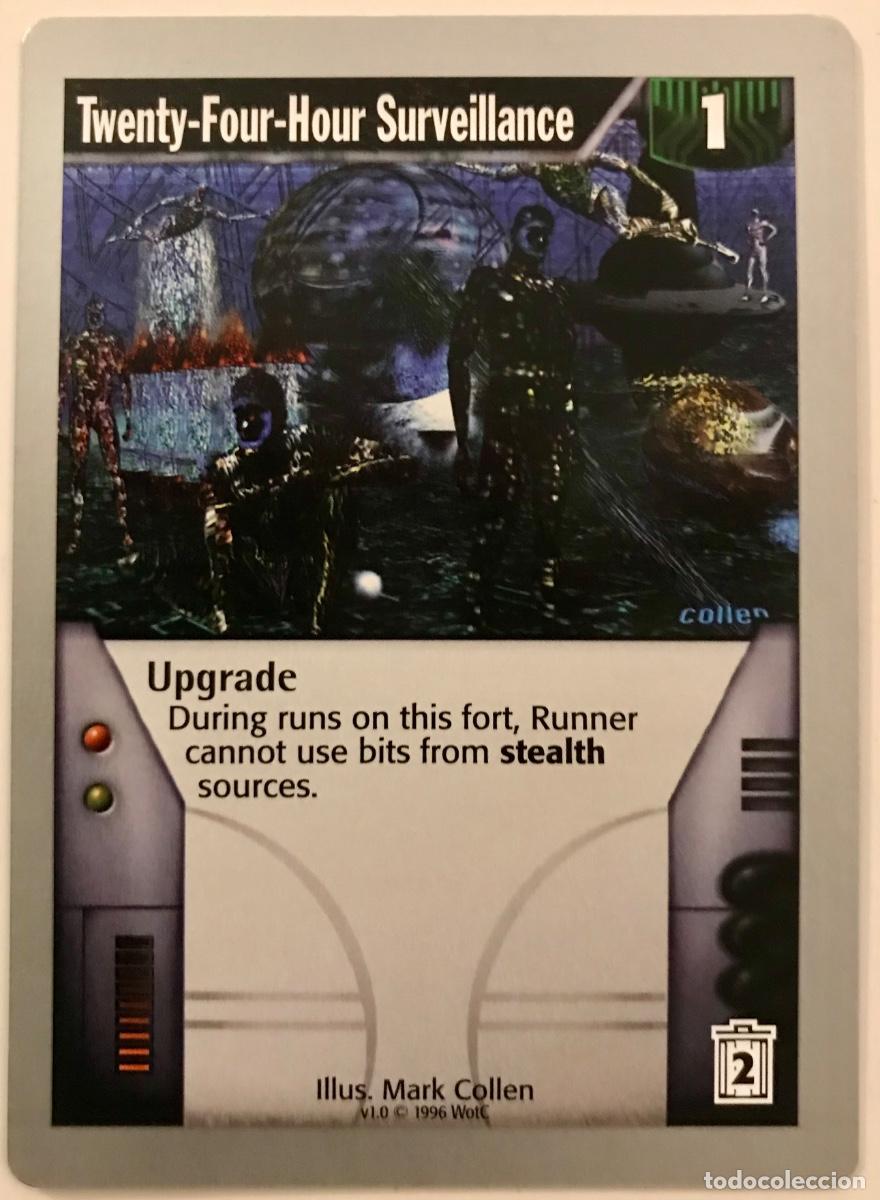 Trading cards: Netrunner - Limited - Twenty-Four-Hour Surveillance - Foto 1