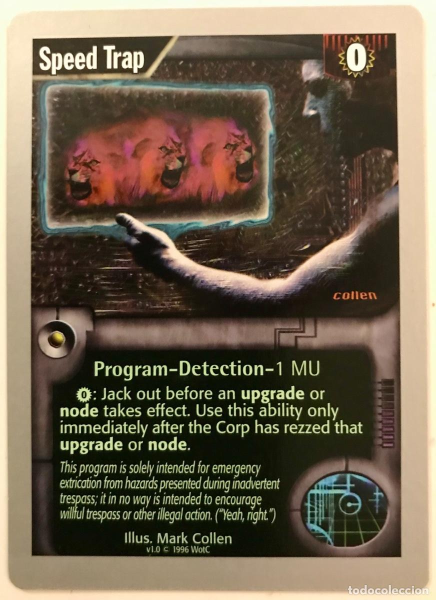 Trading cards: Netrunner - Limited - Speed Trap - Foto 1