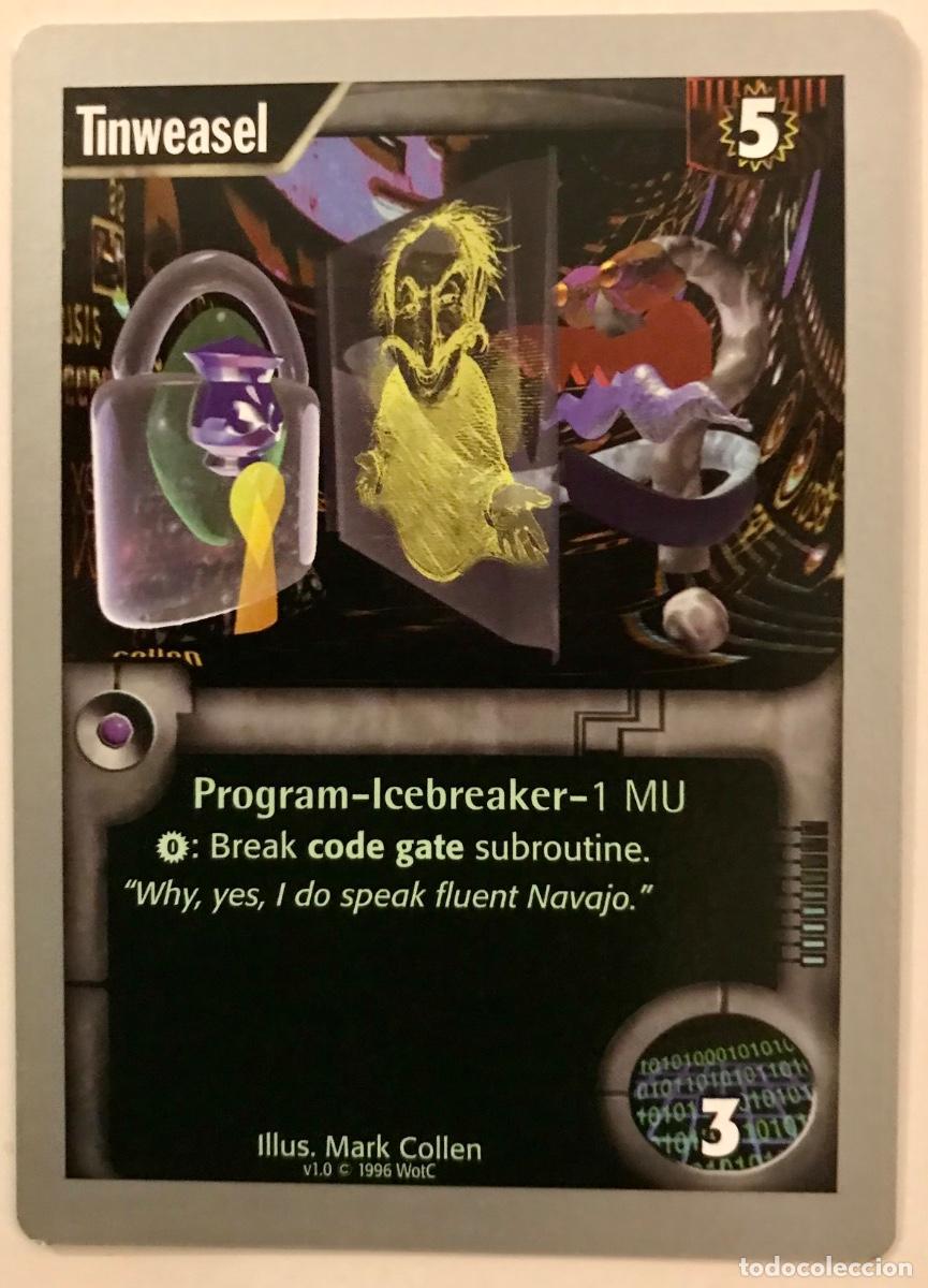 Trading cards: Netrunner - Limited - Tinweasel - Foto 1