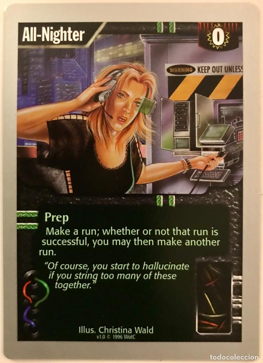 Trading cards: Netrunner - Limited - All-Nighter - Foto 1