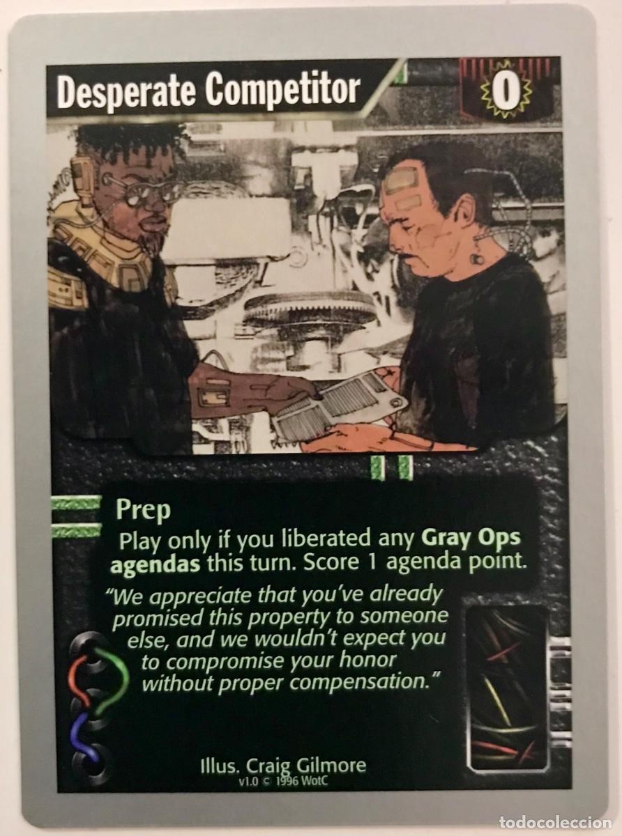 Trading cards: Netrunner - Limited - Desperate Competitor - Foto 1
