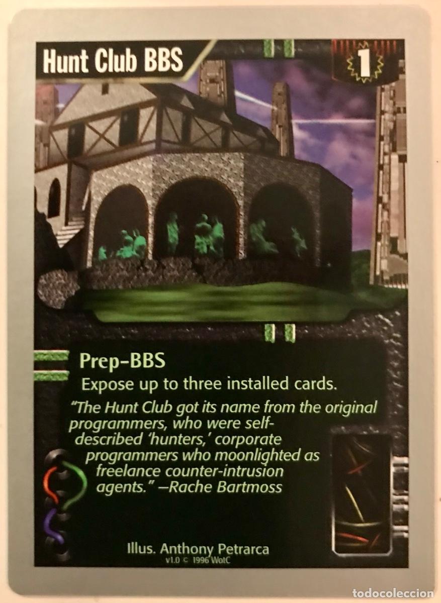 Trading cards: Netrunner - Limited - Hunt Club BBS - Foto 1