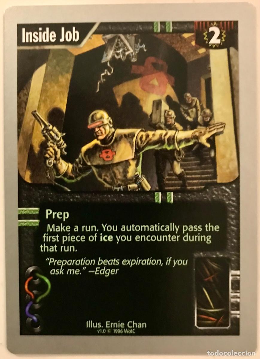 Trading cards: Netrunner - Limited - Inside Job - Foto 1