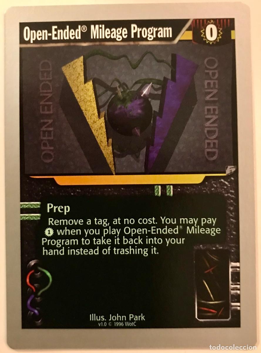 Trading cards: Netrunner - Limited - Open-Ended(R) Mileage Program - Foto 1