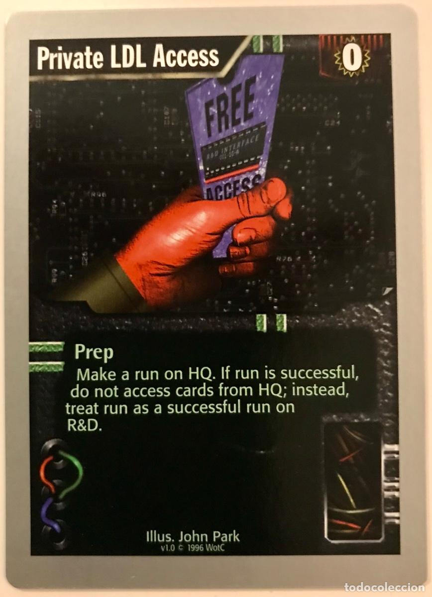 Trading cards: Netrunner - Limited - Private LDL Access - Foto 1