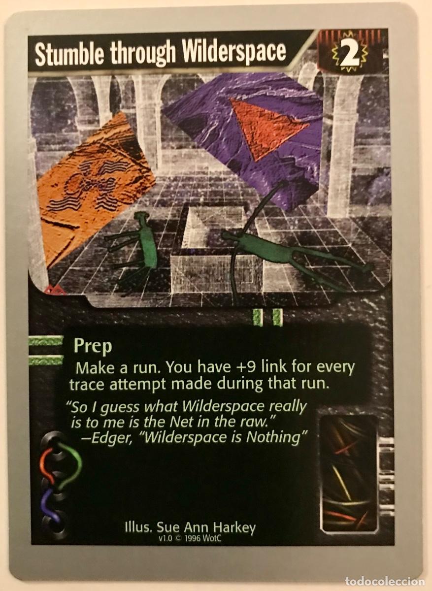 Trading cards: Netrunner - Limited - Stumble through Wilderspace - Foto 1