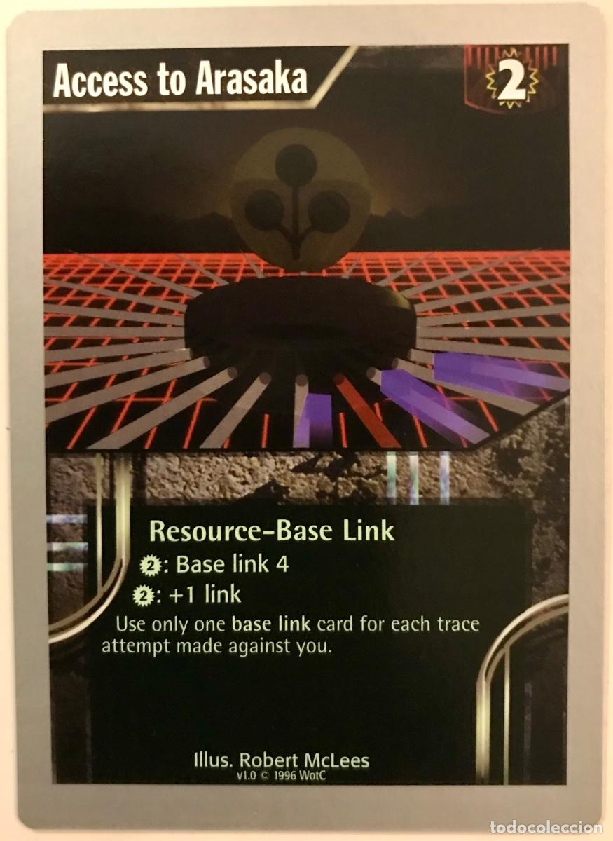 Trading cards: Netrunner - Limited - Access to Arasaka - Foto 1