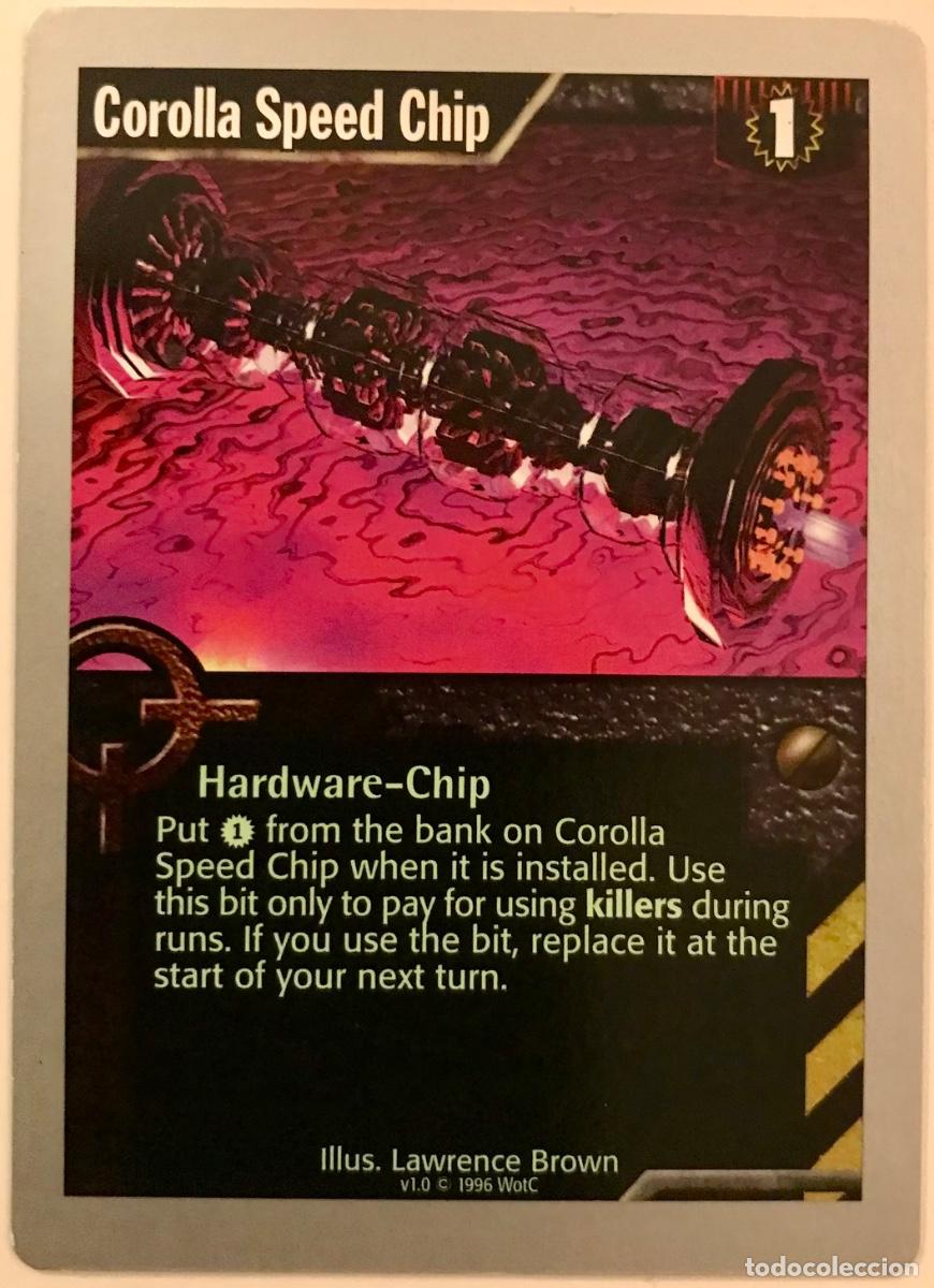Trading cards: Netrunner - Limited - Corolla Speed Chip - Foto 1
