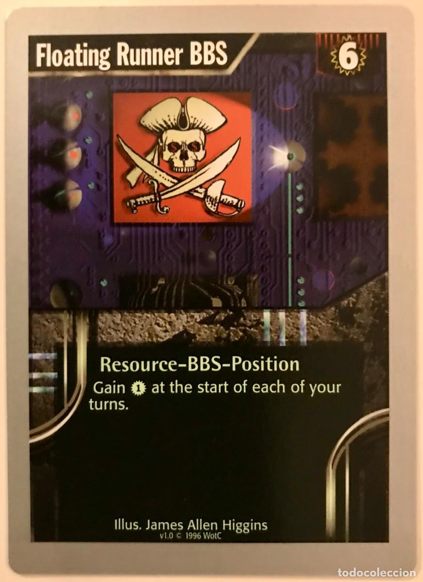 Trading cards: Netrunner - Limited - Floating Runner BBS - Foto 1